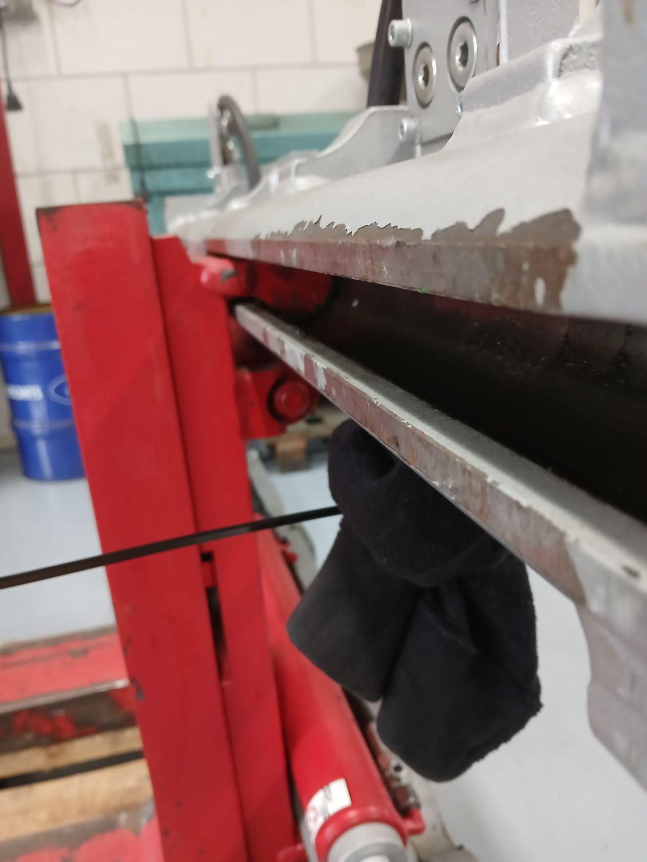 Vorkversteller met side shift