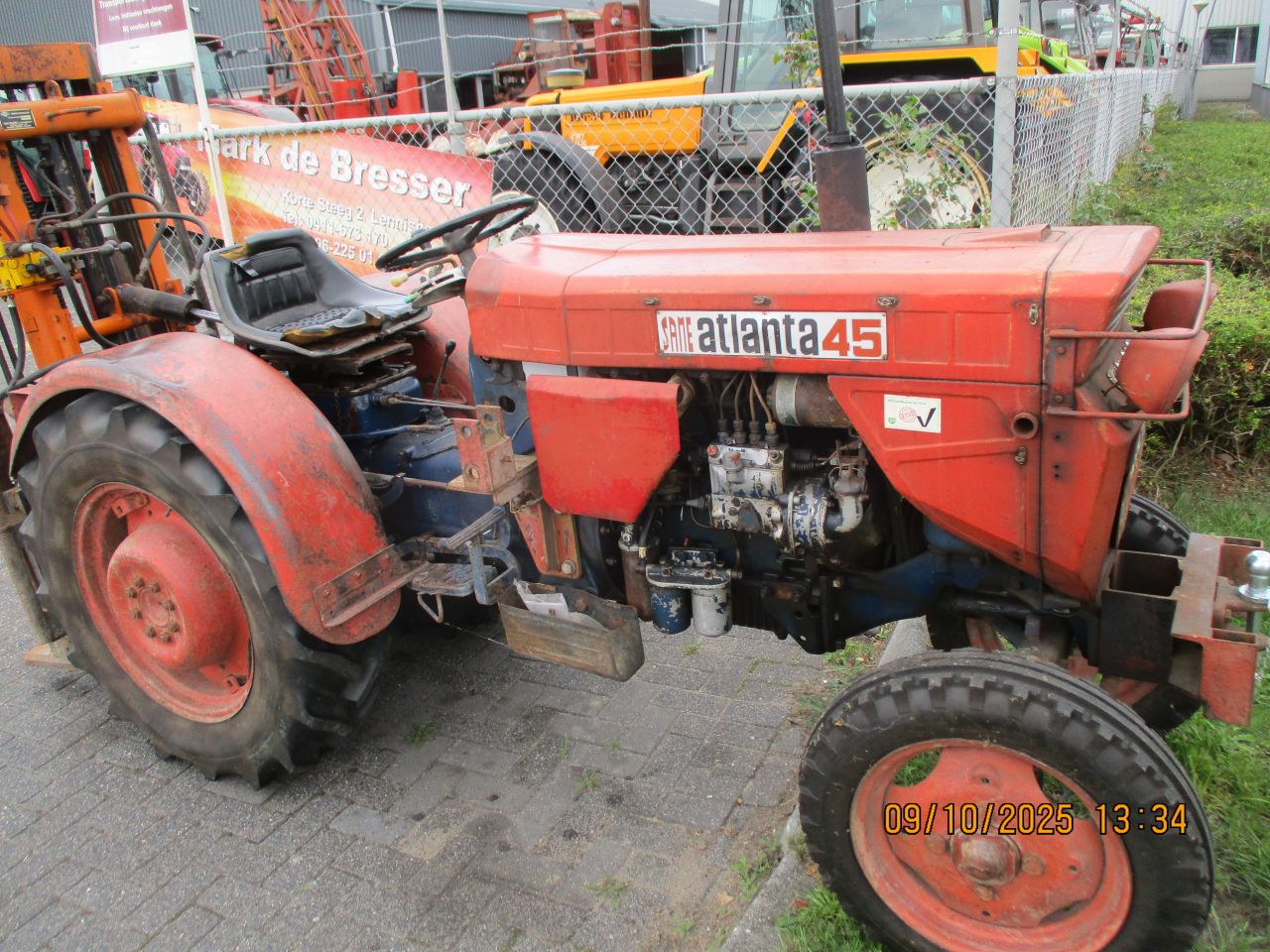 Same atanta 45 smalpoor met hefmast