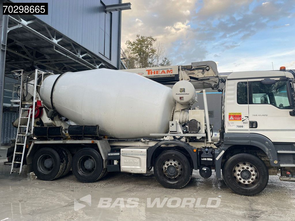 MAN TGS TGS 8X4 8m3 Putzmeister Mixer Big-Axle Steelsuspension Euro 6
