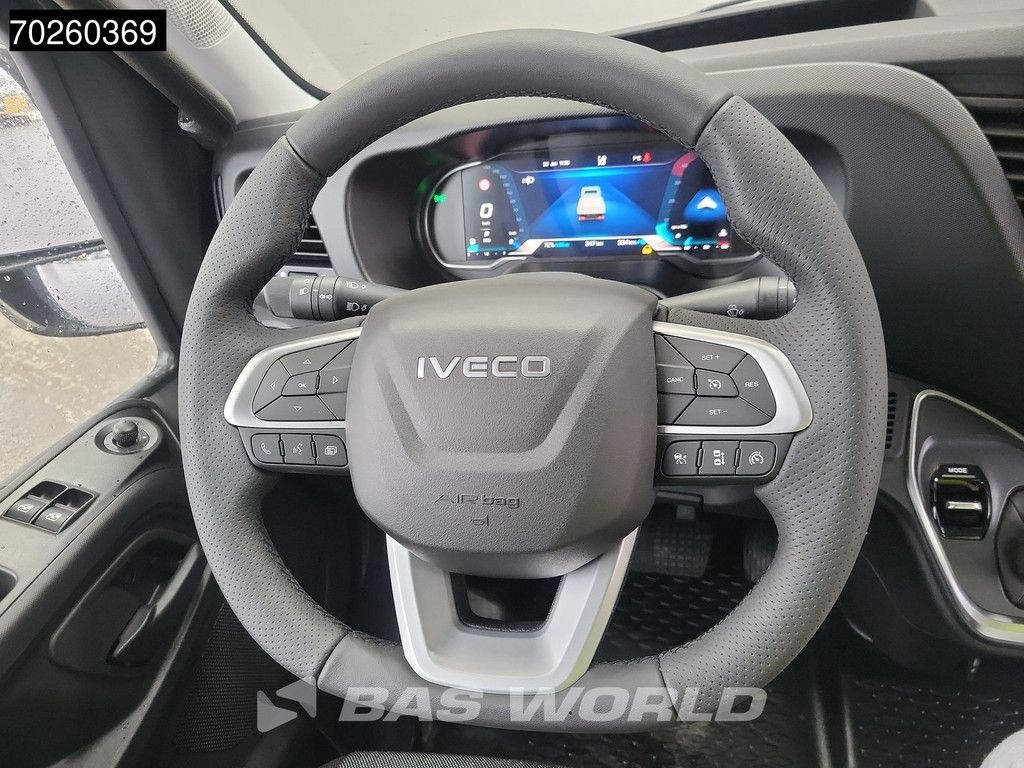 Iveco Daily 35C21 3.0L Automaat Laadklep Zijdeur 2025-Model 210PK Dubbellucht ACC LED CarPlay Lat om Lat D'Hollandia Euro6 Meubelbak Koffer Bakwagen Klima