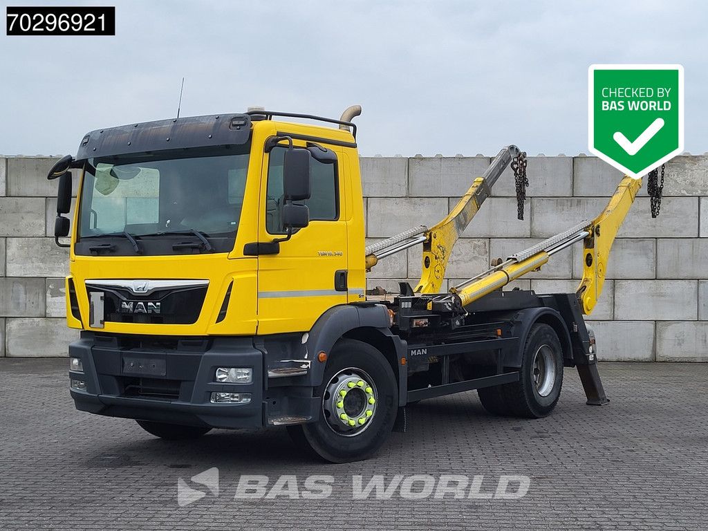 MAN TGM 18.340 4X2 13Tons Gergen skiploader Automatic Euro 6