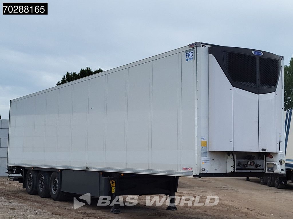 Schmitz Carrier Vector HE 19 MT 3 axles Ladebordwand Blumenbreit Schiebewand ATP-FRC