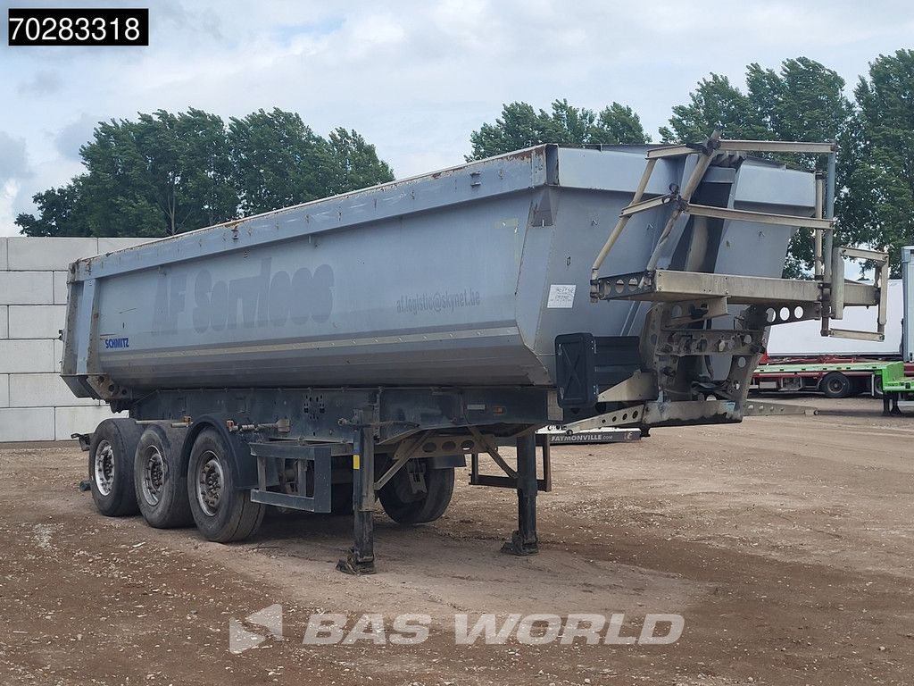 Schmitz SGF*S3 Wheeled Liftachse 27m3