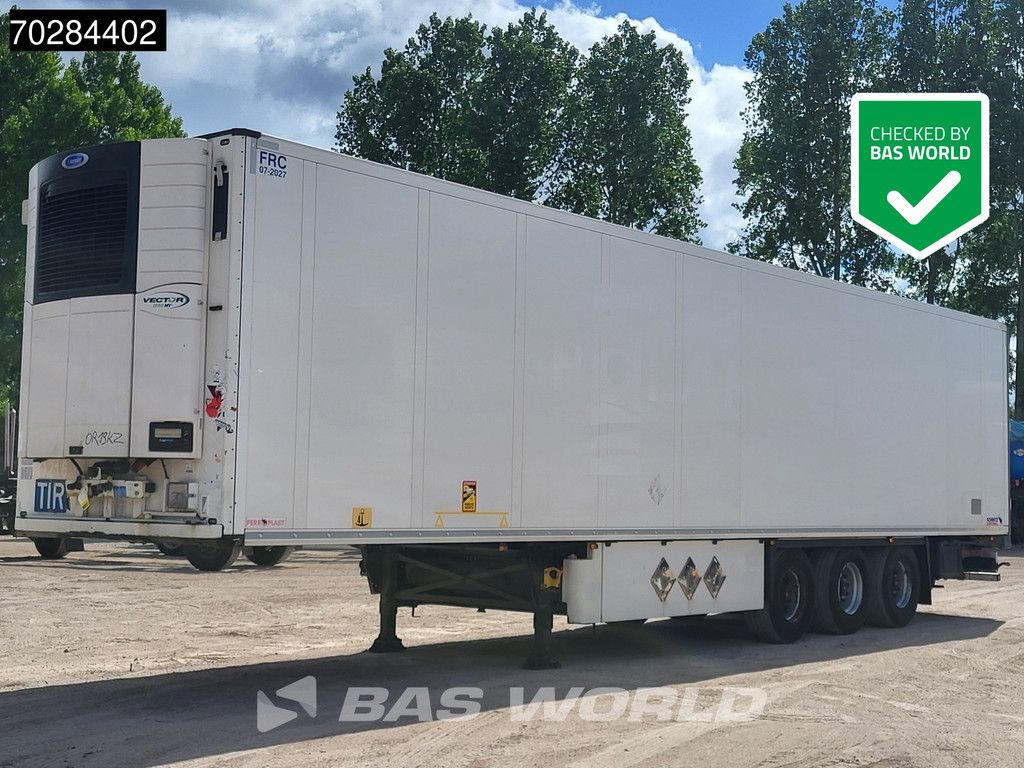 Schmitz SCB*S3B 3 Achsen Doppelstock Doppelverdampfer Blumenbreit Palettenkasten