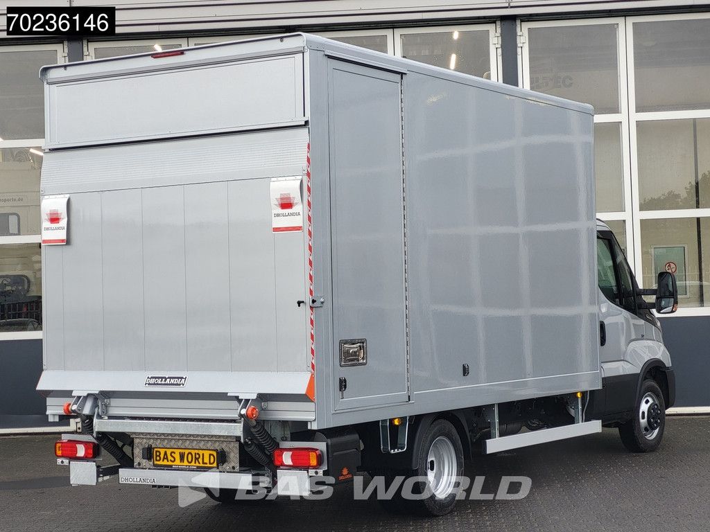 Iveco Daily 35C18 3.0L Automaat 1000KG Laadklep Zijdeur Dubbellucht 2025-Model Bakwagen ACC Airco Cruise Navi D'Hollandia Euro6 Meubelbak Koffer Bakwagen 22m3 Klima