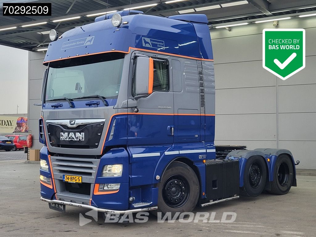 MAN TGX 26.640 6X2 Commander Series! 80% Tyres! NL-Truck APK 04-2026 Lift+Lenkachse Standklima Xenon ACC Navi Euro 6
