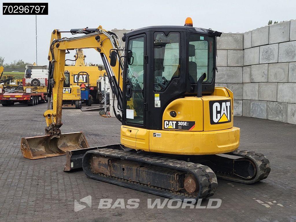 Caterpillar 305 E2 CR 3 BUCKETS