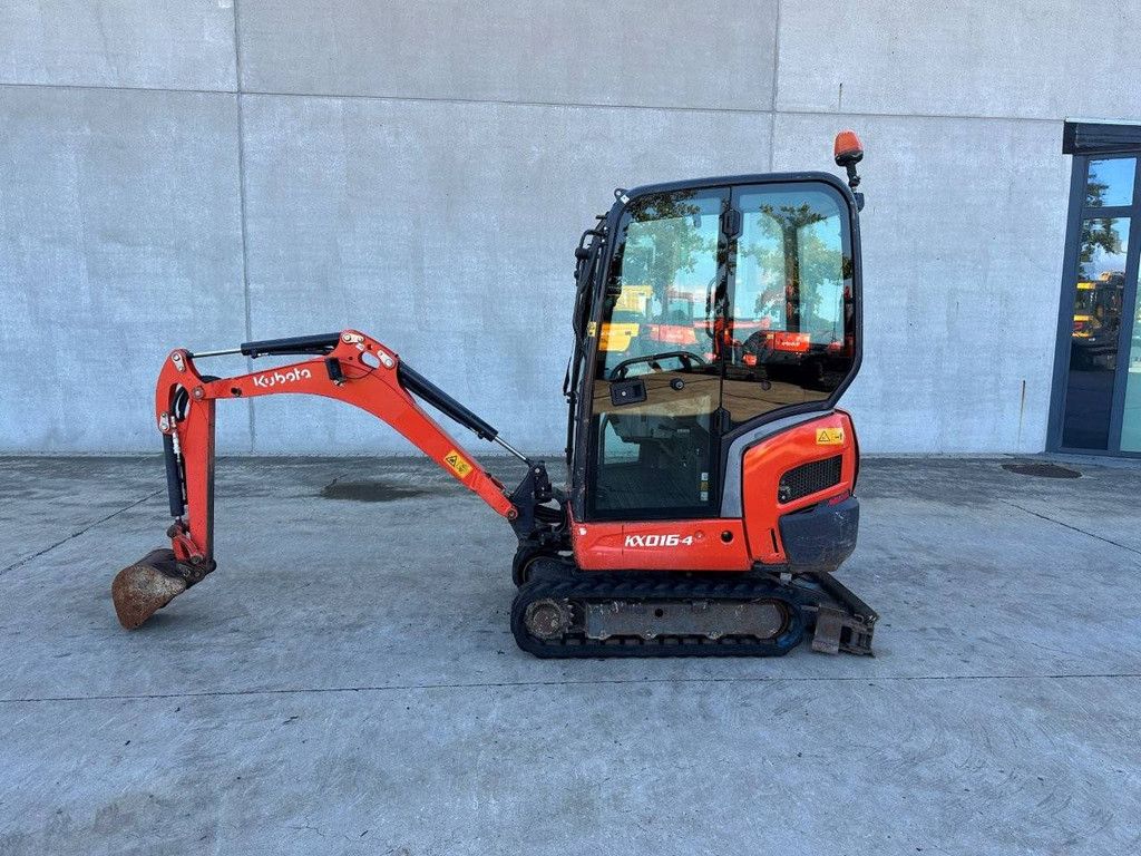 Mini excavator Kubota KX016-4 Diesel 9.6kW 2016