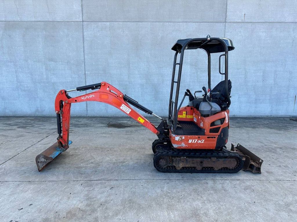 Mini excavator Kubota U17-3 Diesel 11.8kW 2016