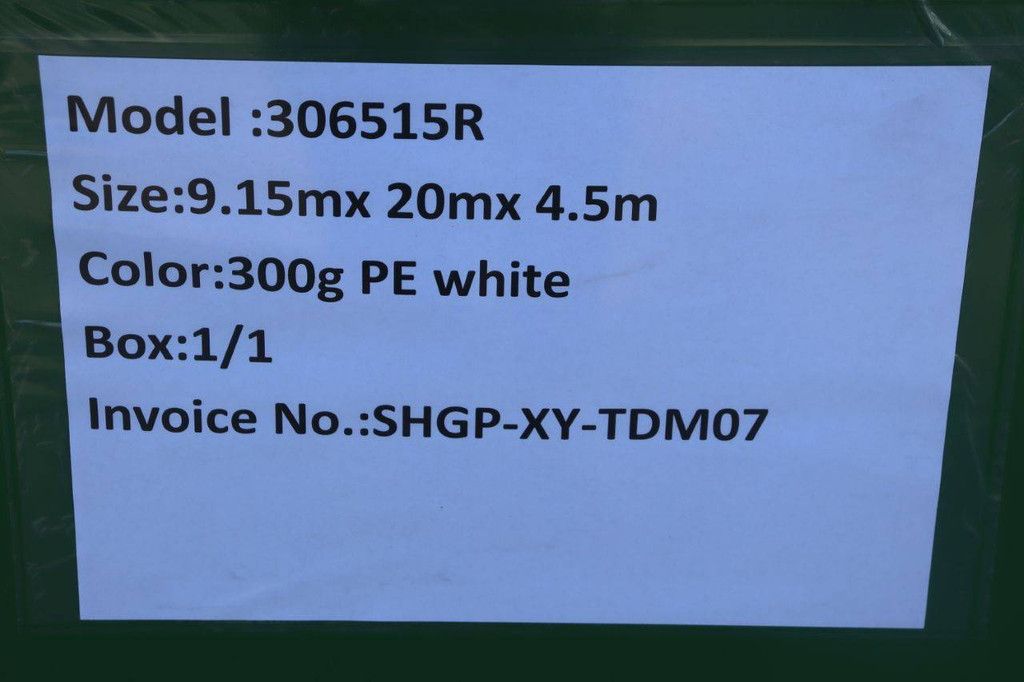 Lagerzelt 306515R 9,15x20x4,5m