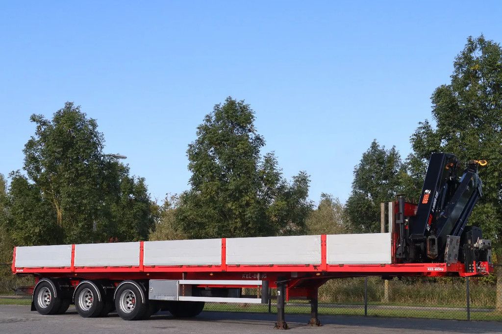 Kelberg HIAB 228-4 | 3 AXLE | LIFT AXLE | 2X STEERING | KRAN / CRANE