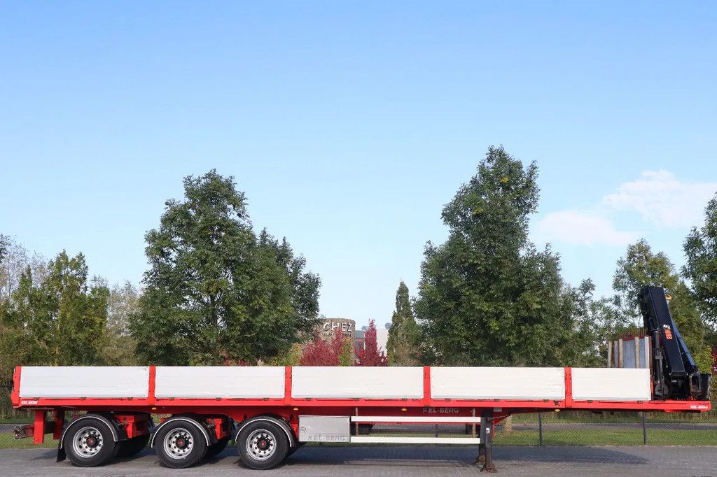 Kelberg HIAB 228-4 | 3 AXLE | LIFT AXLE | 2X STEERING | KRAN / CRANE