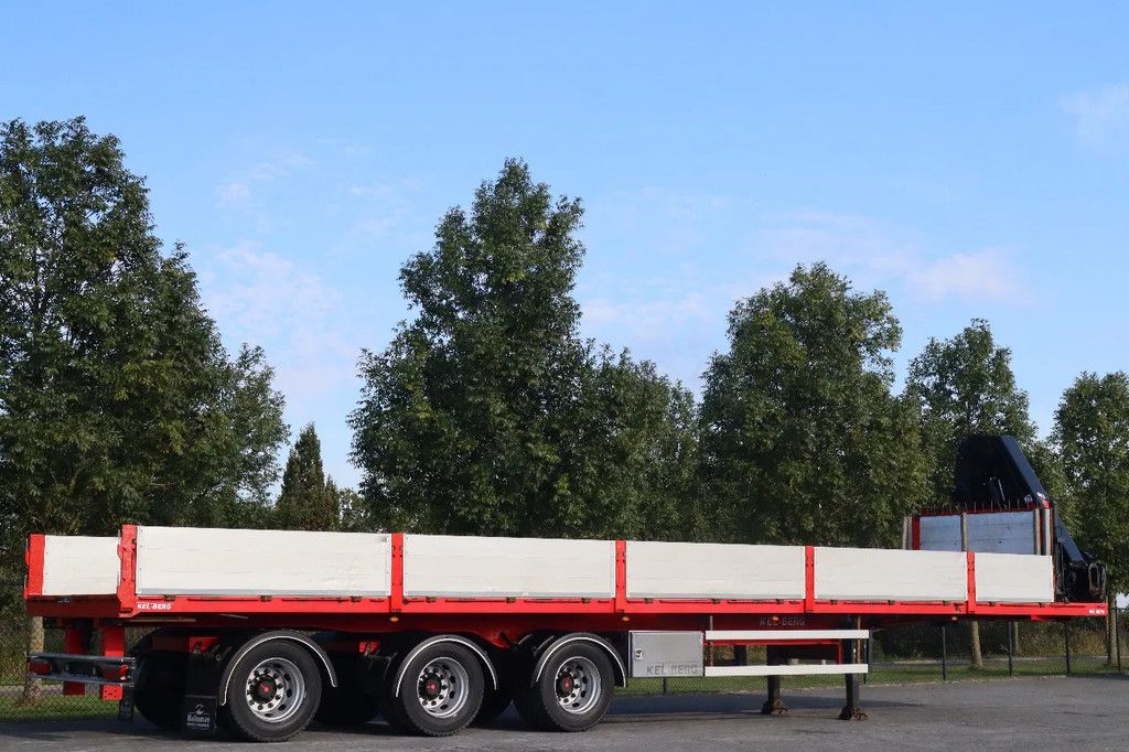 Kelberg HIAB 228-4 | 3 AXLE | LIFT AXLE | 2X STEERING | KRAN / CRANE