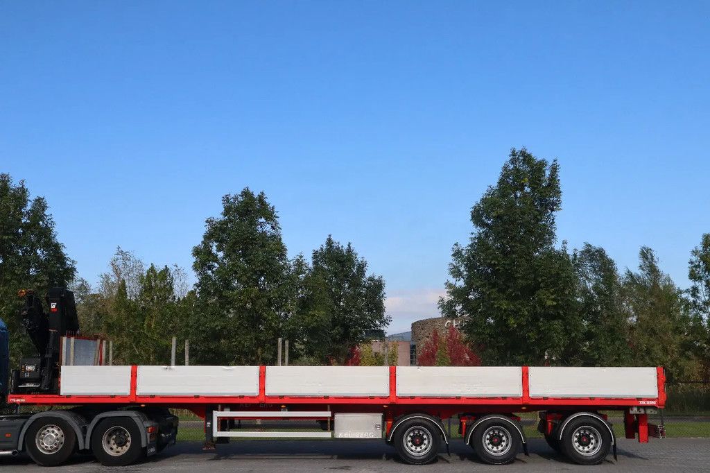 Kelberg HIAB 228-4 | 3 AXLE | LIFT AXLE | 2X STEERING | KRAN / CRANE