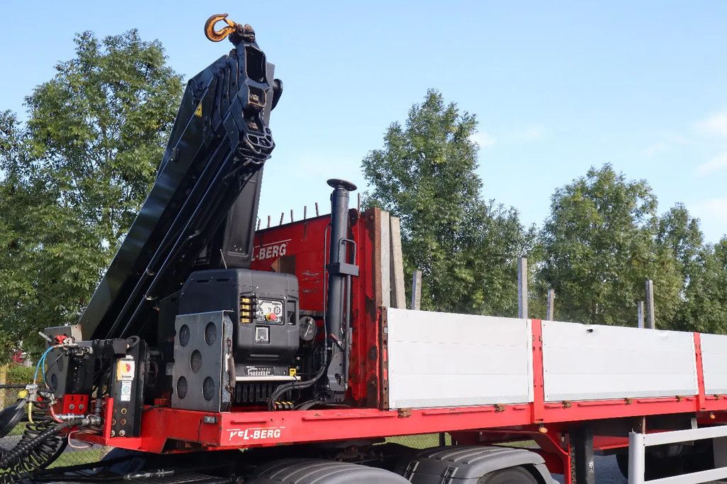 Kelberg HIAB 228-4 | 3 AXLE | LIFT AXLE | 2X STEERING | KRAN / CRANE