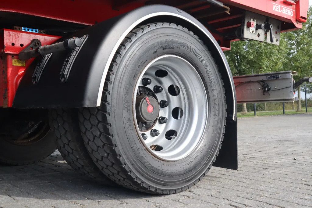 Kelberg HIAB 228-4 | 3 AXLE | LIFT AXLE | 2X STEERING | KRAN / CRANE