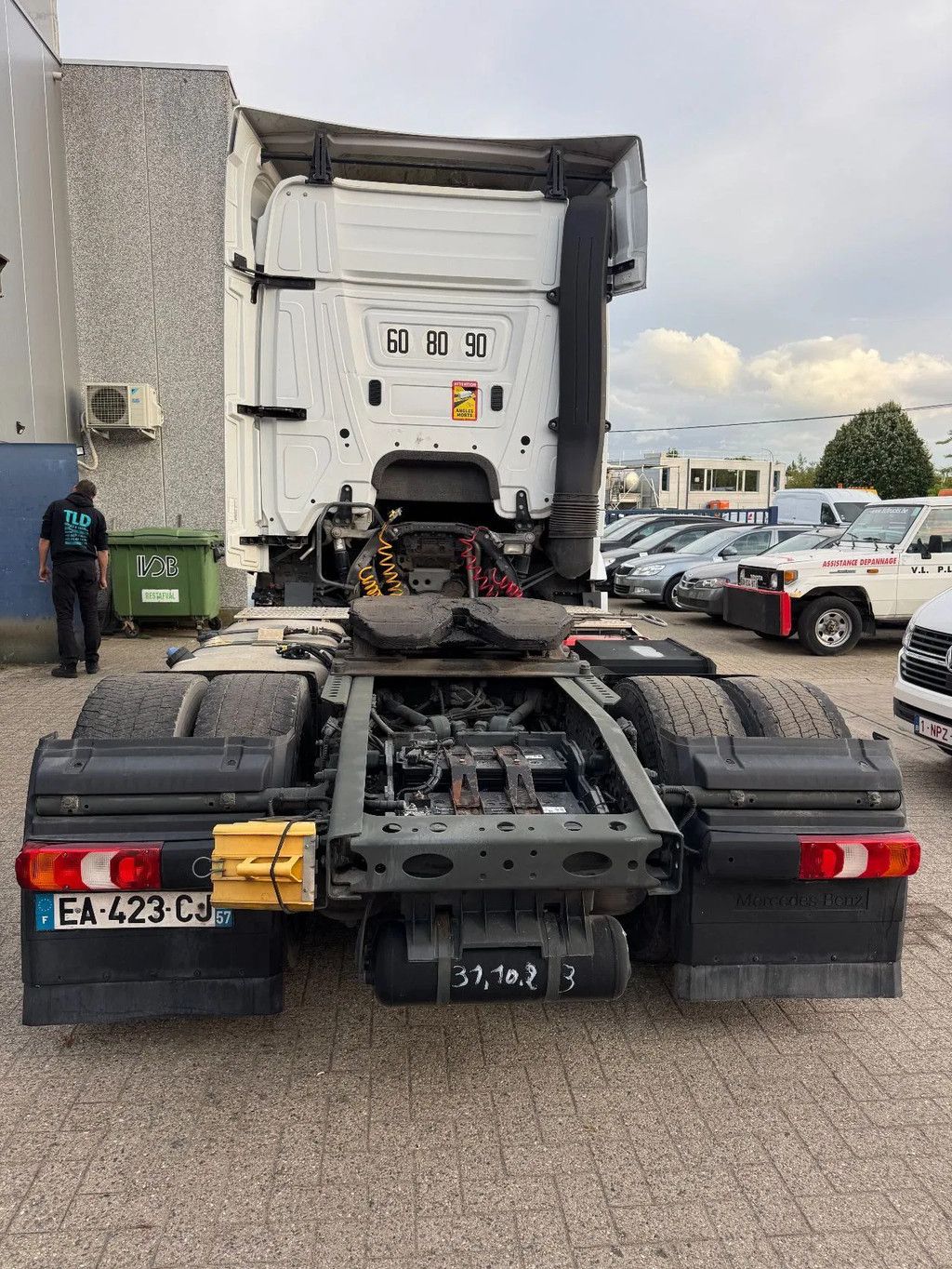 Mercedes-Benz Actros 1843 **EURO 6-VOITH-SPOILERS**