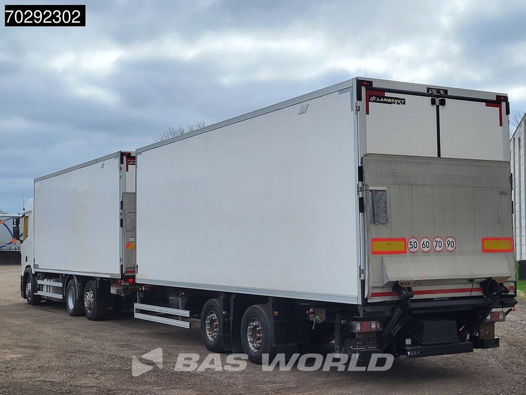 Scania R410 6X2 Refrigerated Combi Lamberet Carrier Retarder Euro 6