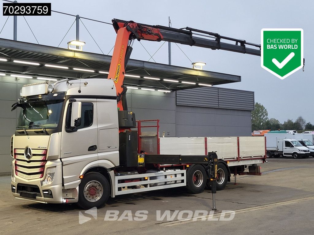 Mercedes Actros Actros 2653 6X4 Palfinger PK34002 SH Kran Crane Retarder Xenon Euro 6