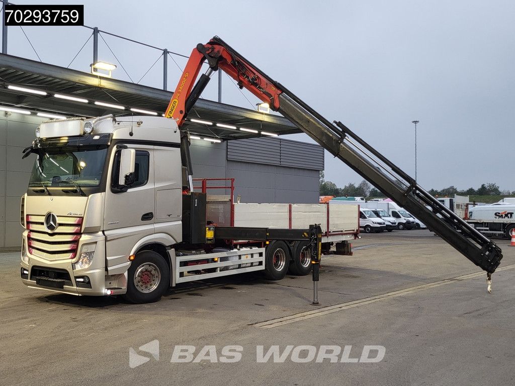 Mercedes Actros Actros 2653 6X4 Palfinger PK34002 SH Kran Crane Retarder Xenon Euro 6