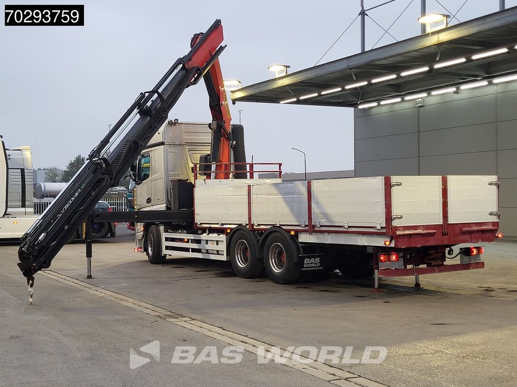 Mercedes Actros Actros 2653 6X4 Palfinger PK34002 SH Kran Crane Retarder Xenon Euro 6