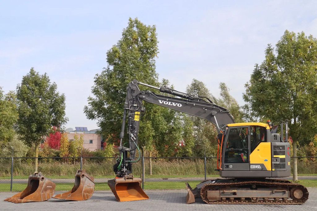 Volvo ECR145E | ECR145 EL | TILTROTATOR | 3X BUCKET | DIG ASSIST | DOZER