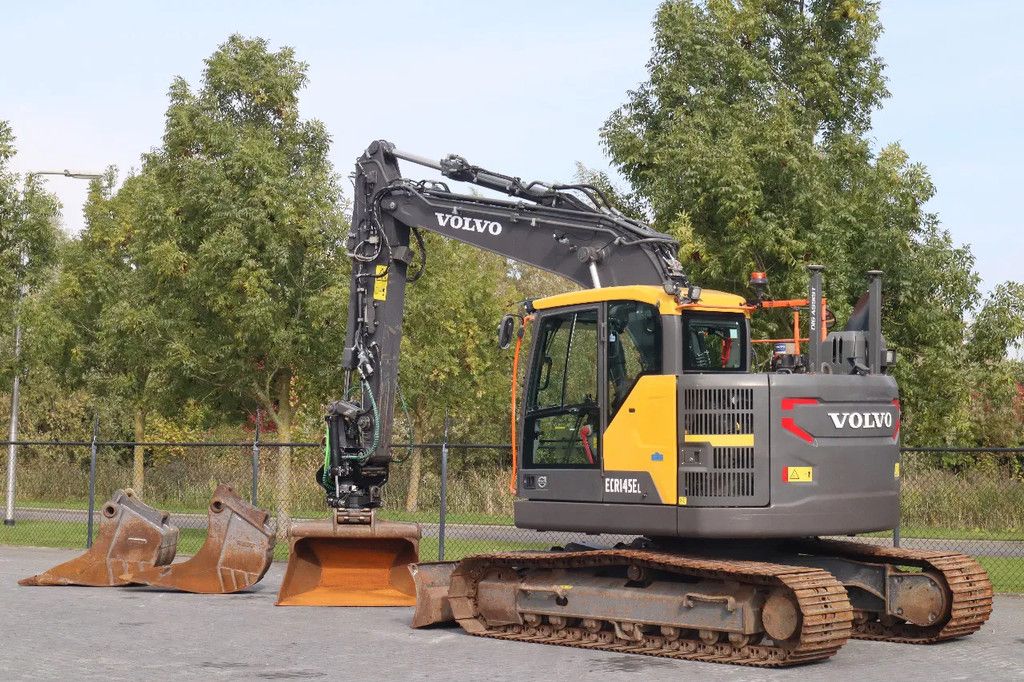 Volvo ECR145E | ECR145 EL | TILTROTATOR | 3X BUCKET | DIG ASSIST | DOZER