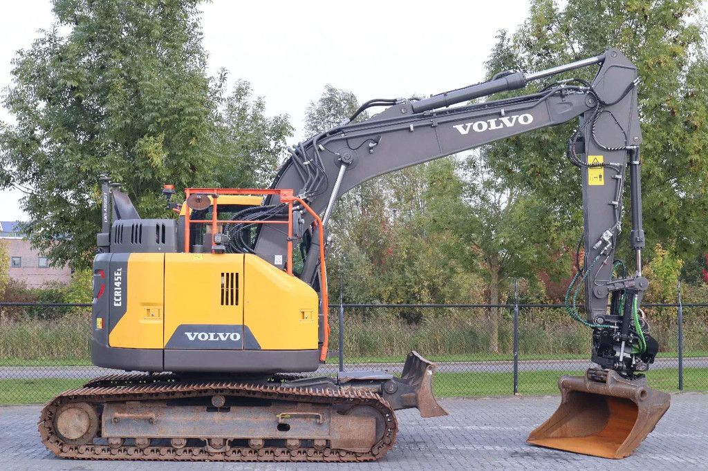 Volvo ECR145E | ECR145 EL | TILTROTATOR | 3X BUCKET | DIG ASSIST | DOZER
