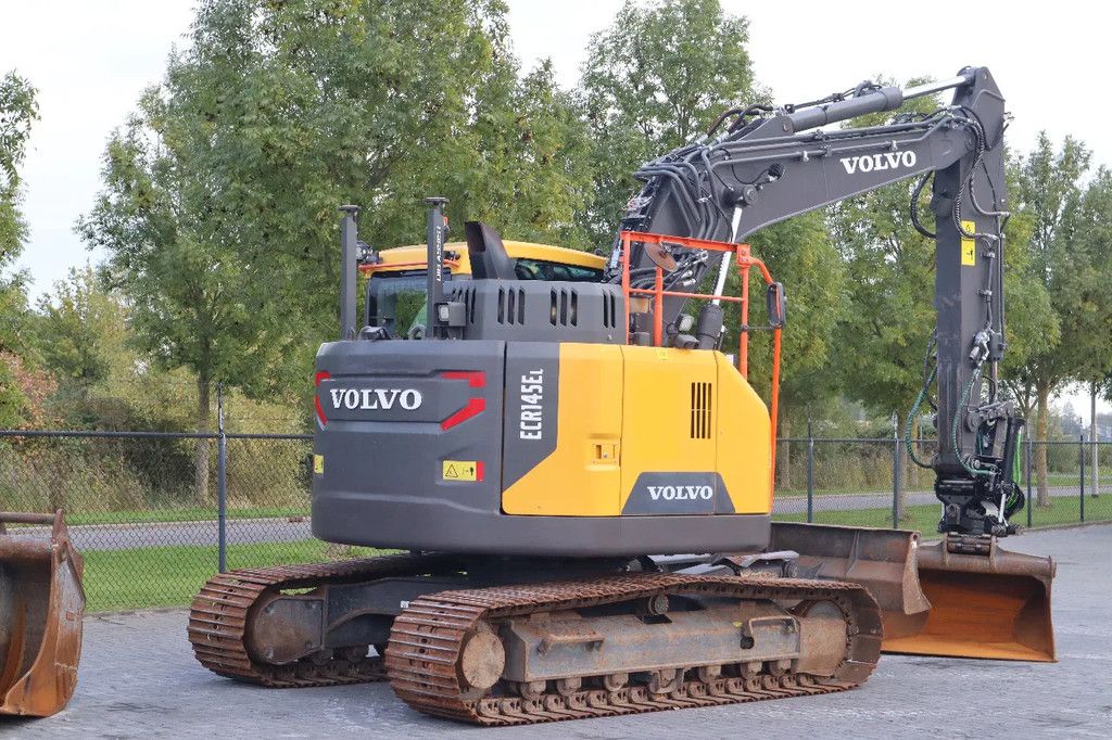 Volvo ECR145E | ECR145 EL | TILTROTATOR | 3X BUCKET | DIG ASSIST | DOZER