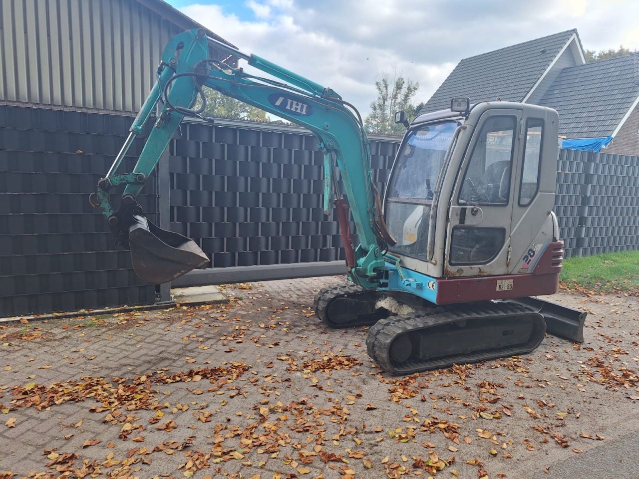 Ihi 28J mini graafmachine kubota hitachi bobcat