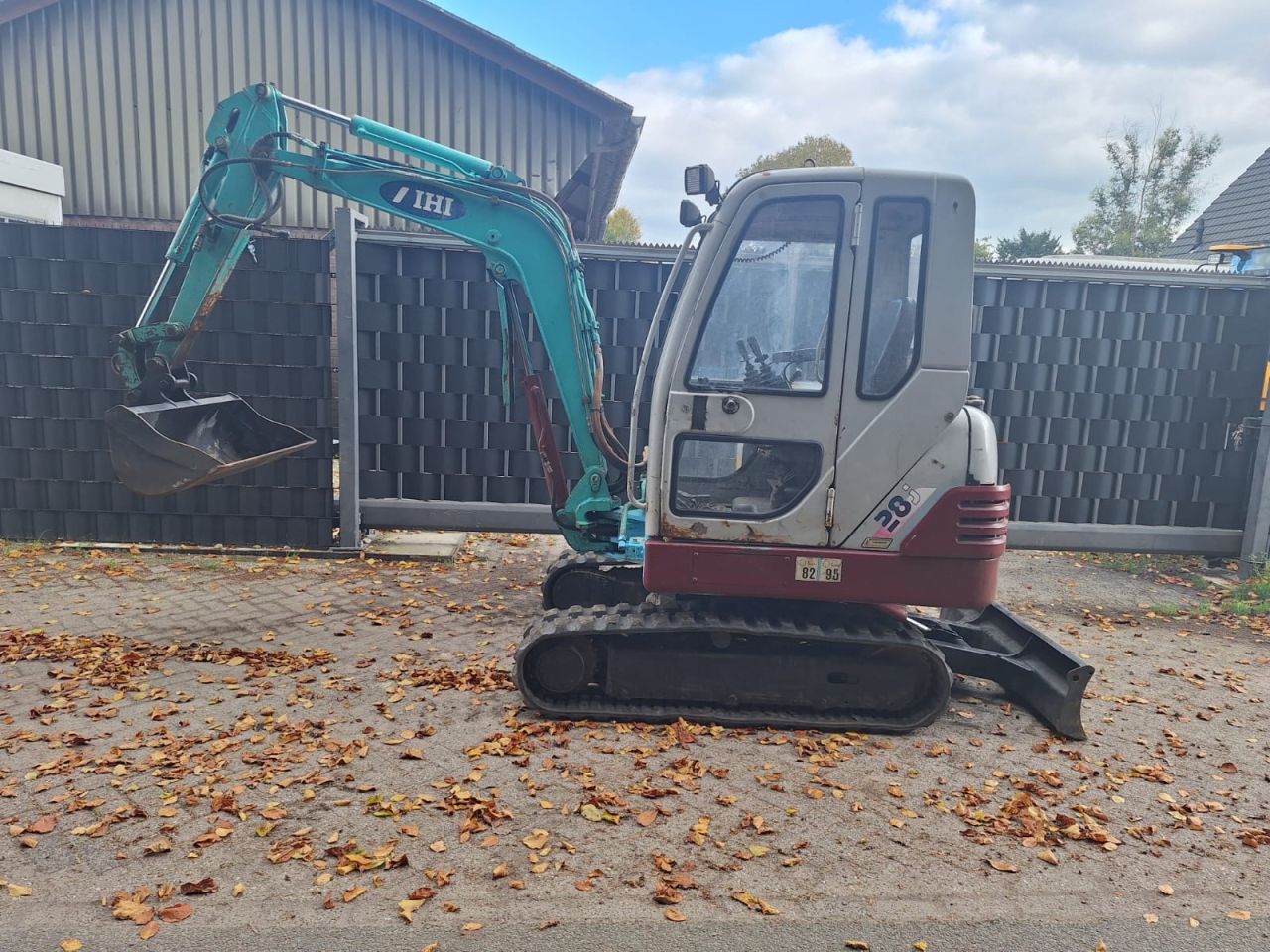 Ihi 28J mini graafmachine kubota hitachi bobcat