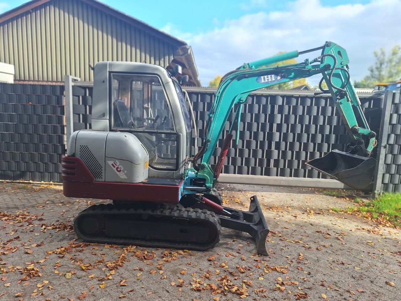Ihi 28J mini graafmachine kubota hitachi bobcat
