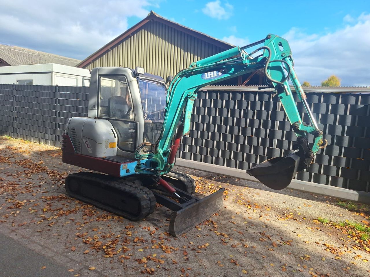 Ihi 28J mini graafmachine kubota hitachi bobcat