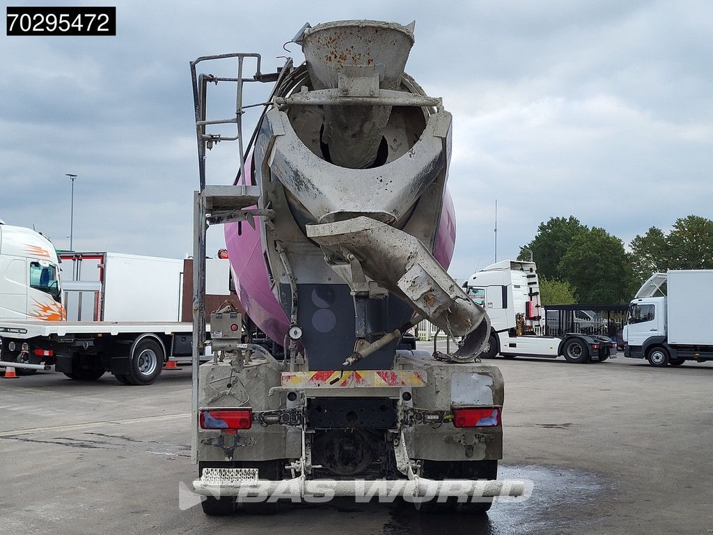 MAN TGS 32.430 8X4 9m3 Stetter Steelsuspension Euro 6