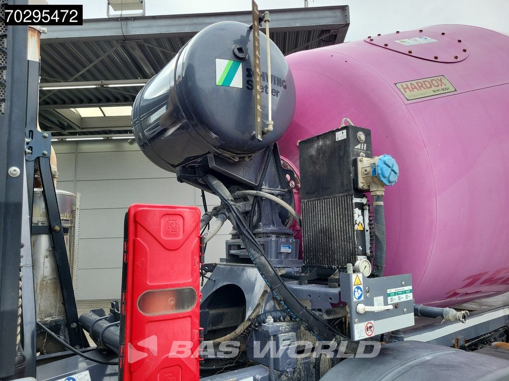 MAN TGS 32.430 8X4 9m3 Stetter Steelsuspension Euro 6