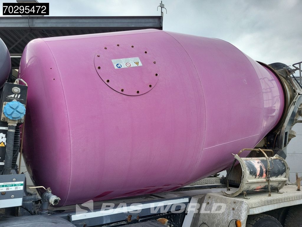 MAN TGS 32.430 8X4 9m3 Stetter Steelsuspension Euro 6