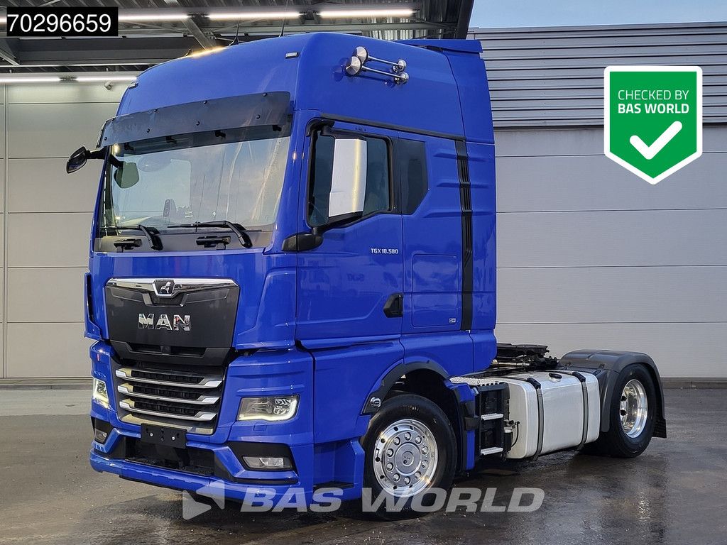 MAN TGX 18.580 4X2 Good Tyres! GX Retarder 2xTanks DynamicSteering Standairco Alcoa's Navi ACC LED Euro 6