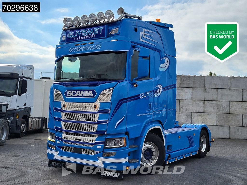 Scania S S500 4X2 Full-Air Retarder Leder Alcoa's Hydraulik Standairco ACC LED Navi Euro 6