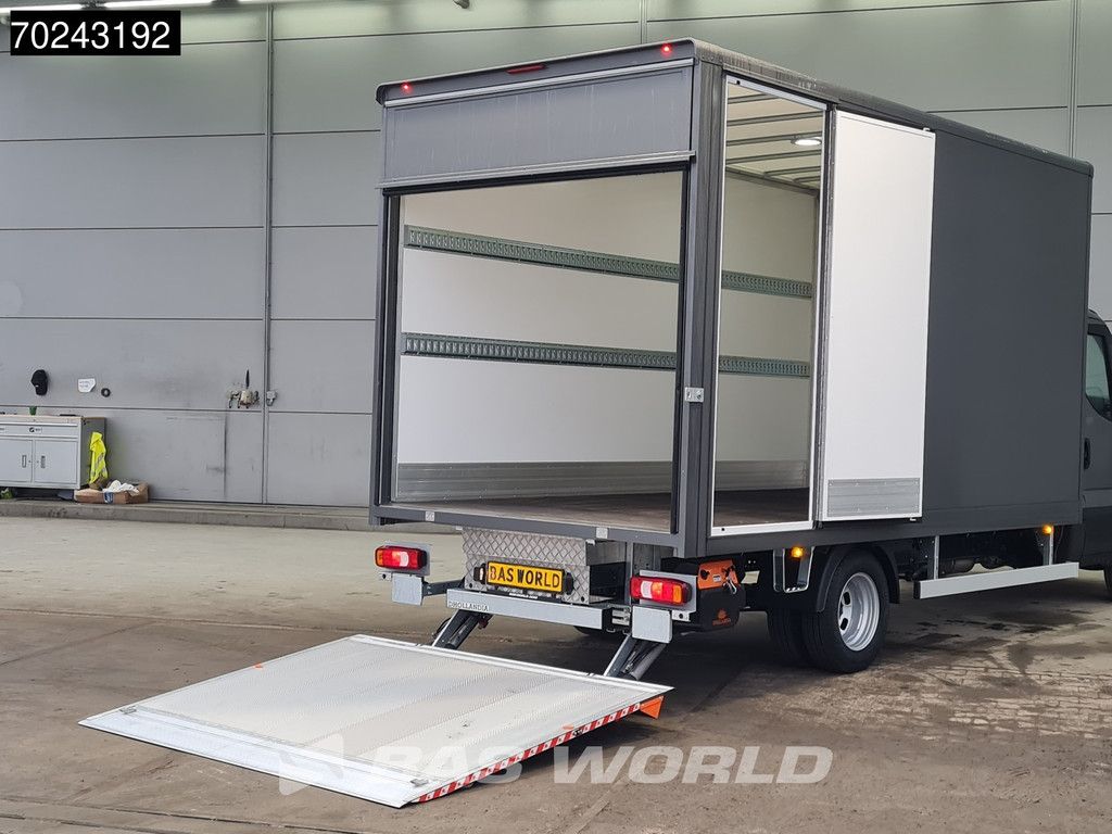Iveco Daily 35C18 3.0L Automaat 180PK 1000KG Laadklep Zijdeur 2025-Model Bakwagen Dubbellucht ACC LED Navi Airco D'Hollandia 3,5t Trekgewicht Euro6 Meubelbak Koffer 21m3 A/C
