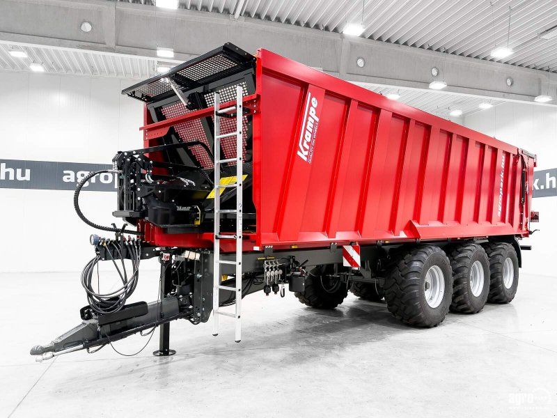 Krampe Rambody 900 (AS 900) 28 ton, push off trailer, hydraulic tailgat