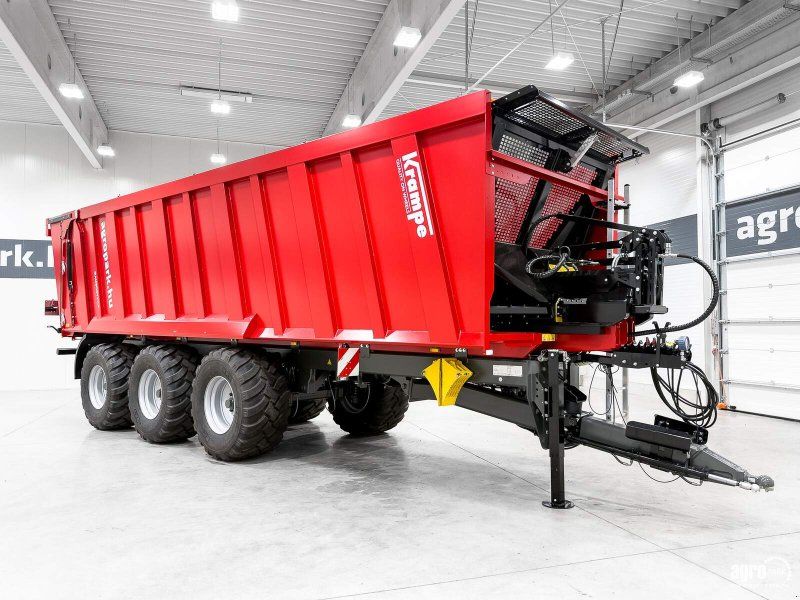 Krampe Rambody 900 (AS 900) 28 ton, push off trailer, hydraulic tailgat