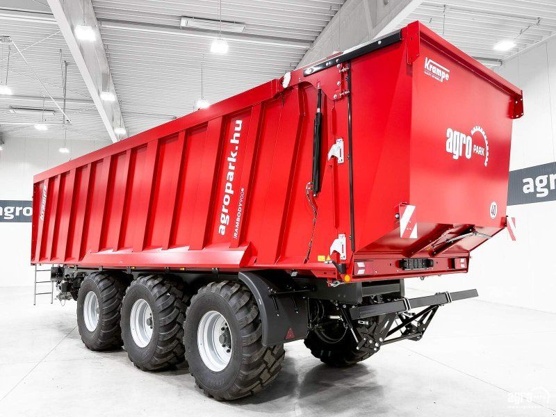 Krampe Rambody 900 (AS 900) 28 ton, push off trailer, hydraulic tailgat