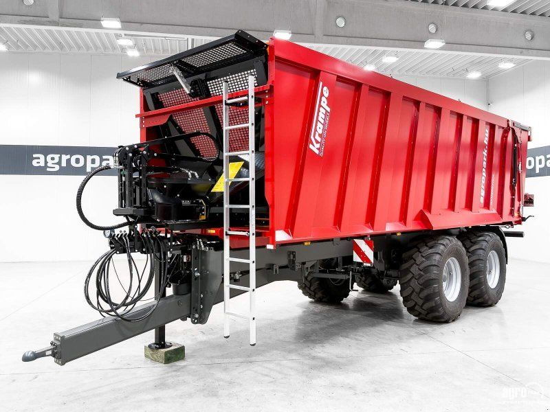 Krampe Rambody 750 (AS 750) 22 ton push off trailer, 38,6 m3, air brake