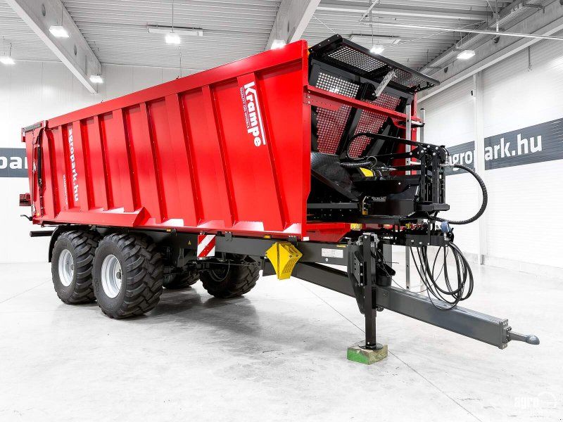 Krampe Rambody 750 (AS 750) 22 ton push off trailer, 38,6 m3, air brake