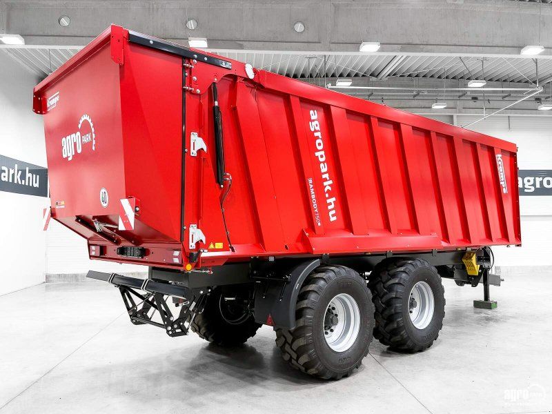 Krampe Rambody 750 (AS 750) 22 ton push off trailer, 38,6 m3, air brake