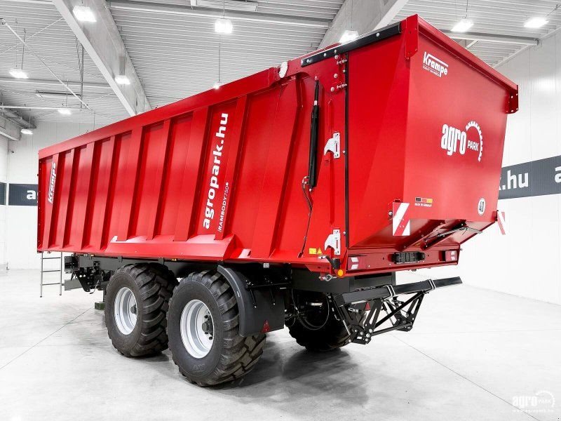 Krampe Rambody 750 (AS 750) 22 ton push off trailer, 38,6 m3, air brake