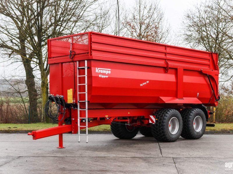 Krampe Big Body 790 Carrier (BB 790) 22 tonna teherbírás, 37,5 m3, 60 c