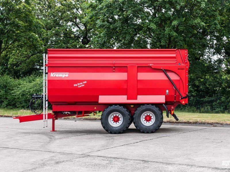 Krampe Big Body 540 Carrier (BB 540) 14,8 tons capacity, 26 m3, 60 cm e