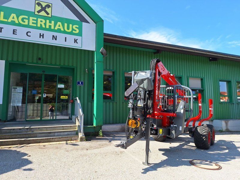 Krpan GP 8 DF mit Forstkran GD 7,6 K, hydr. Bremse