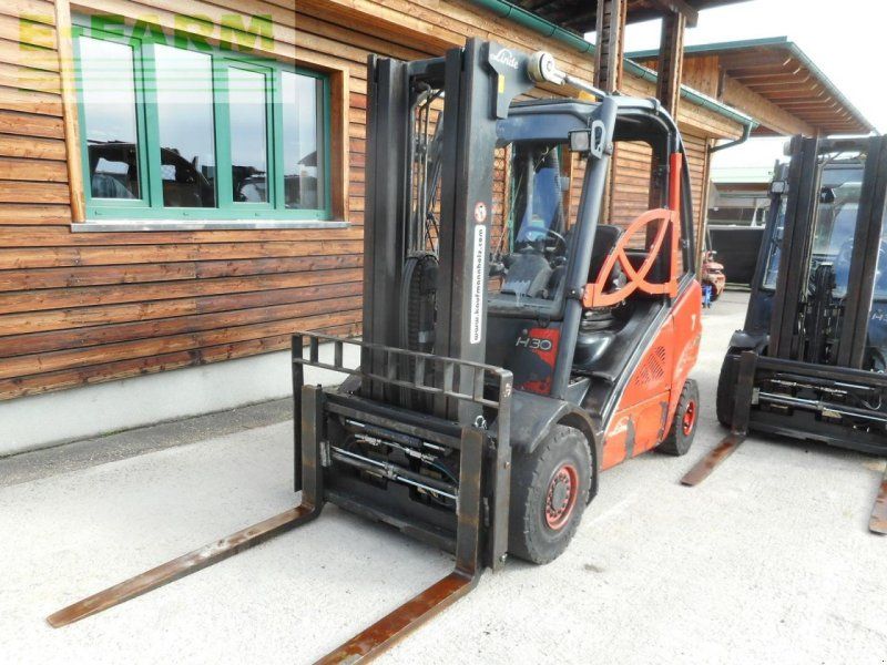 Linde h30d-01 triplex 4,8m + ss + zv + halbkab.
